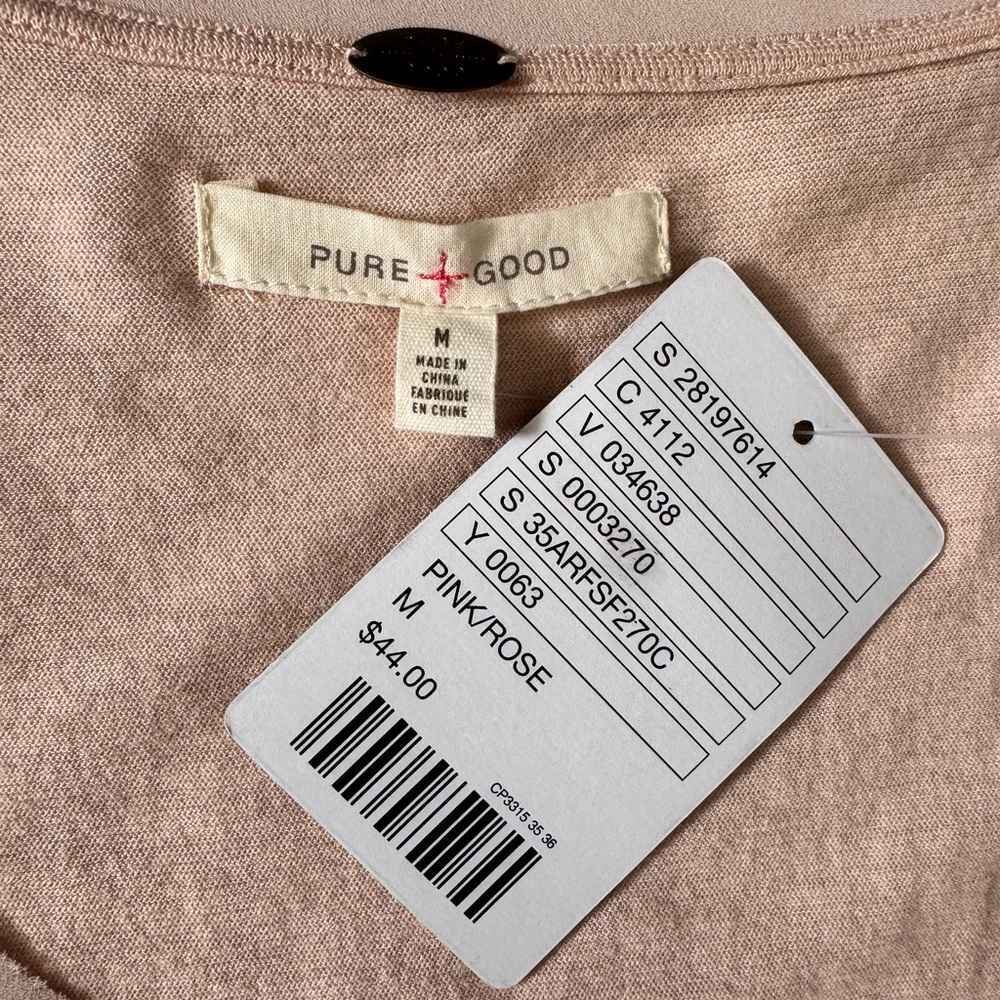 Anthropologie Pure Good Sleeveless Tunic Tank Top Size Medium - Picture 8 of 9